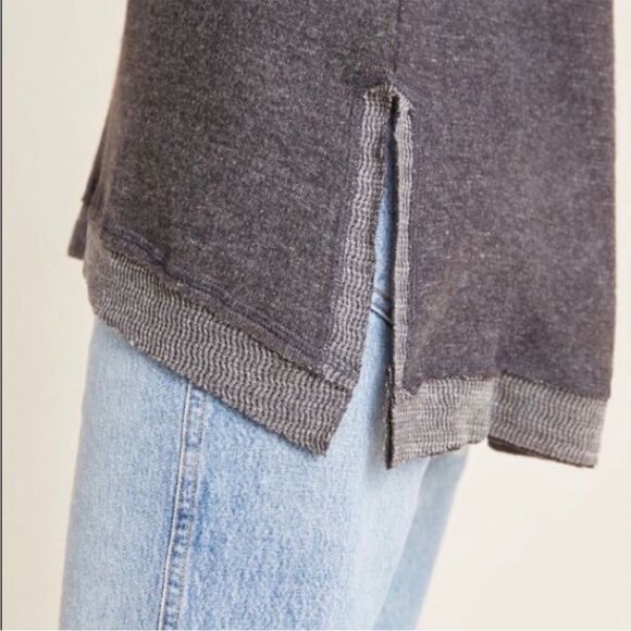 Anthropologie Maeve Womens Oversized Risa Hacci Tunic Cowl Neck S - Picture 3 of 11